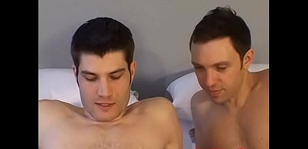  Fredo has feet licking threesome with Dylan West and Chip